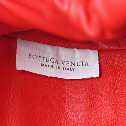 Bottega Veneta Nappa Intrecciato The Mini Pouch Bright Red 8 of 9