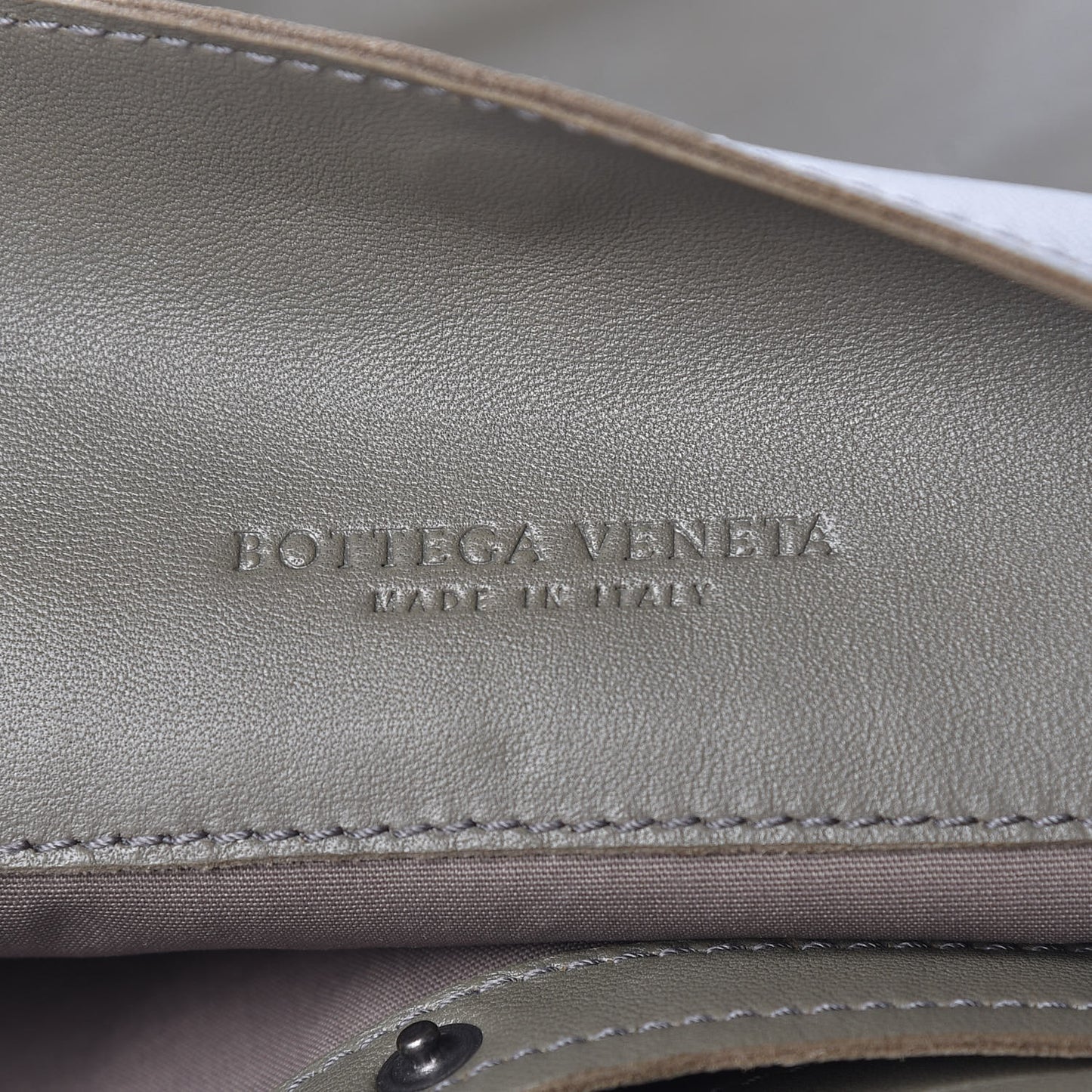 Nappa Intrecciato Messenger Bag Shadow