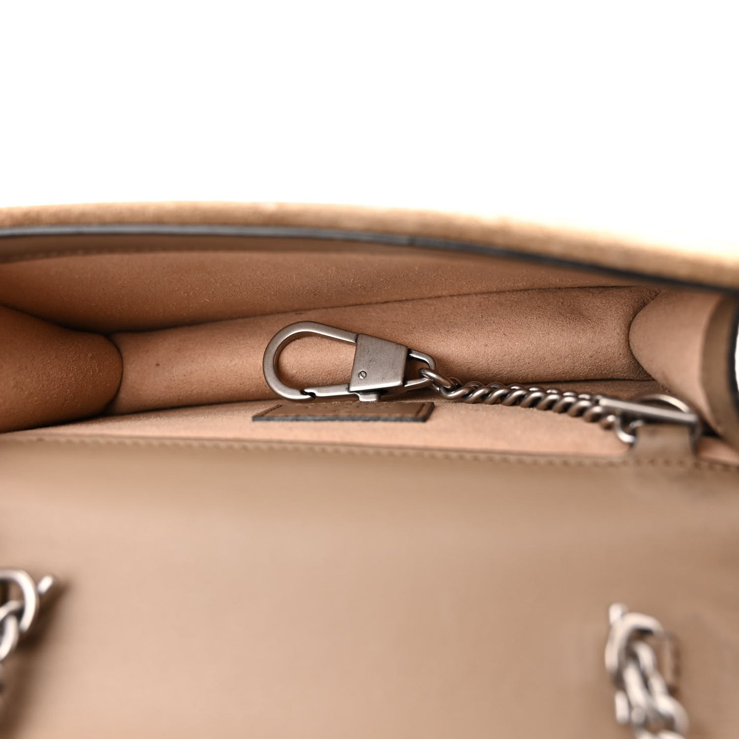 GG Supreme Monogram Super Mini Dionysus Shoulder Bag Taupe