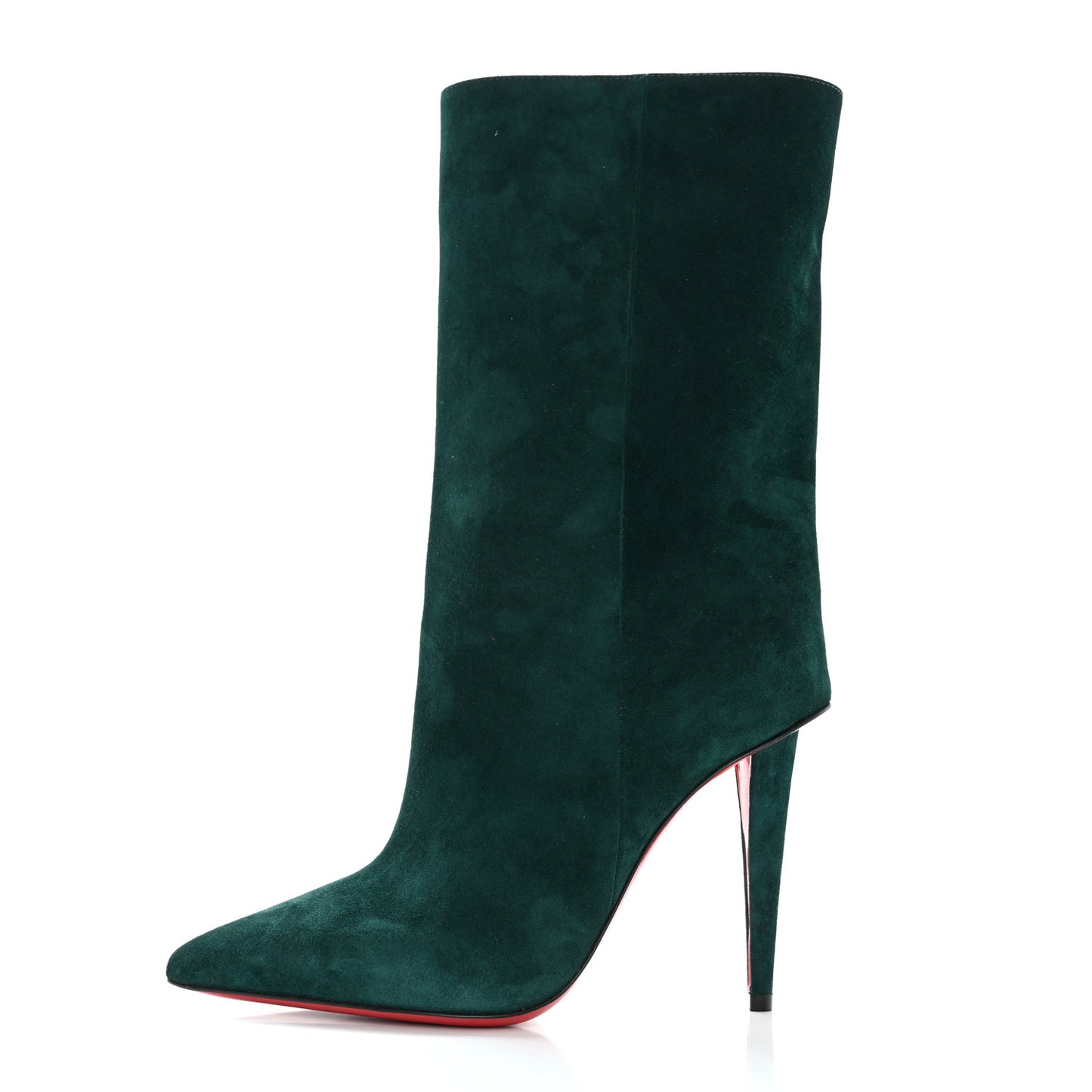 Veau Velours Astrilarge 100 Booties 35.5 Green