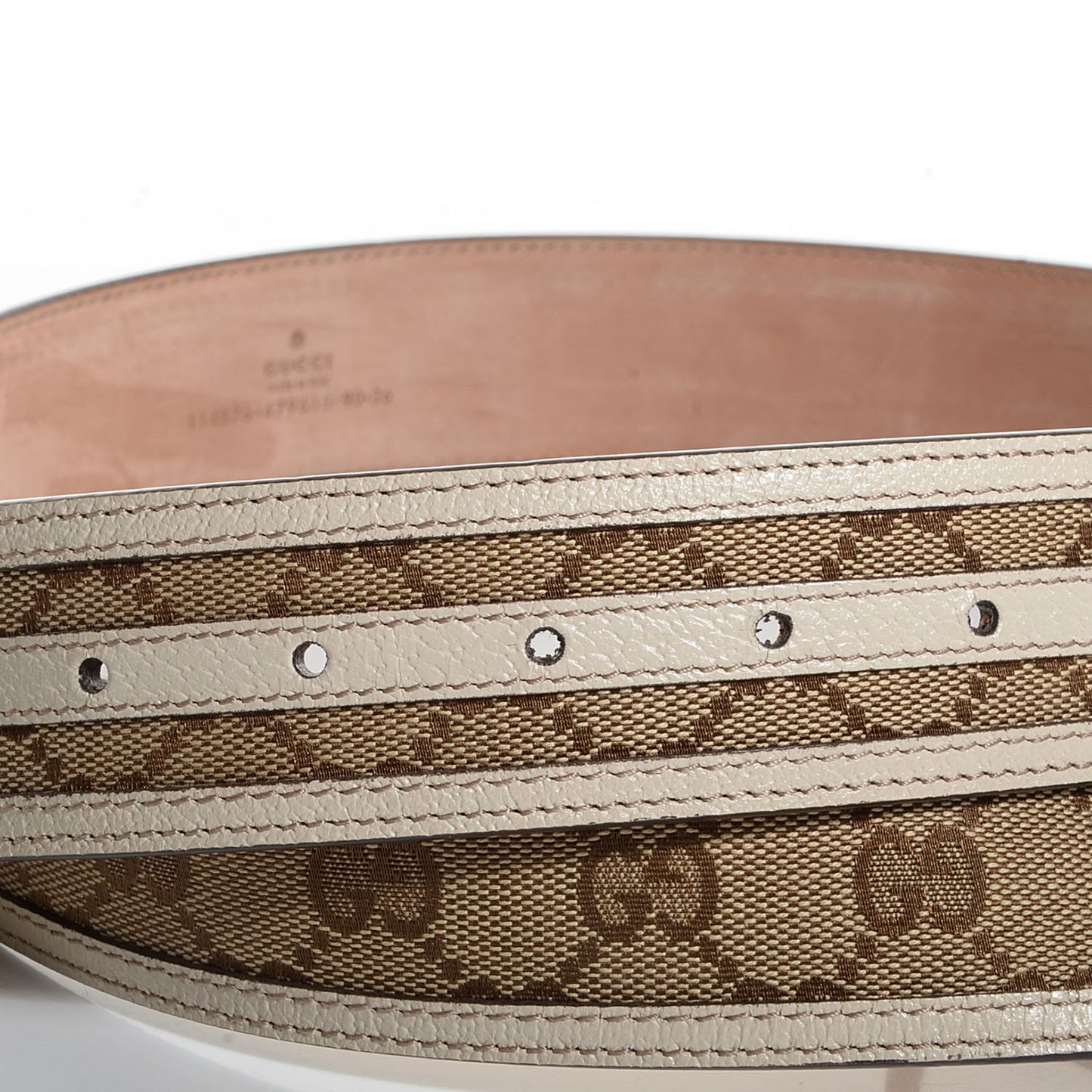 Monogram Interlocking G Belt 90 36 Off White