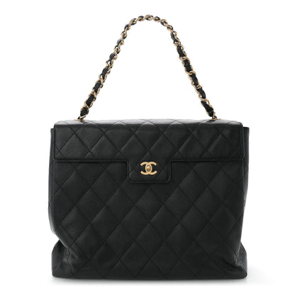 Chanel Caviar Quilted Single Flap Black 1 of 11