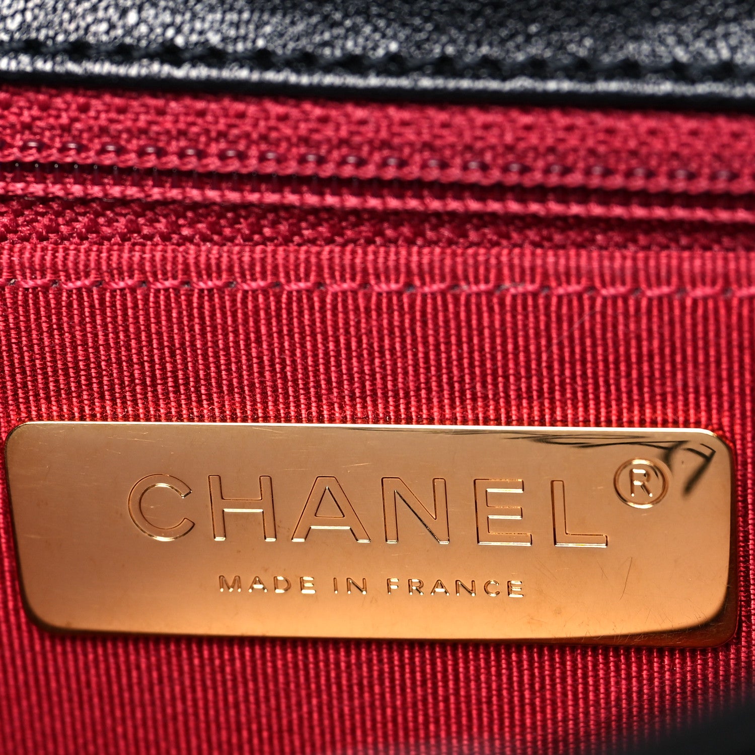 Chanel Goatskin Quilted Large Chanel 19 Flap Black 6 of 10