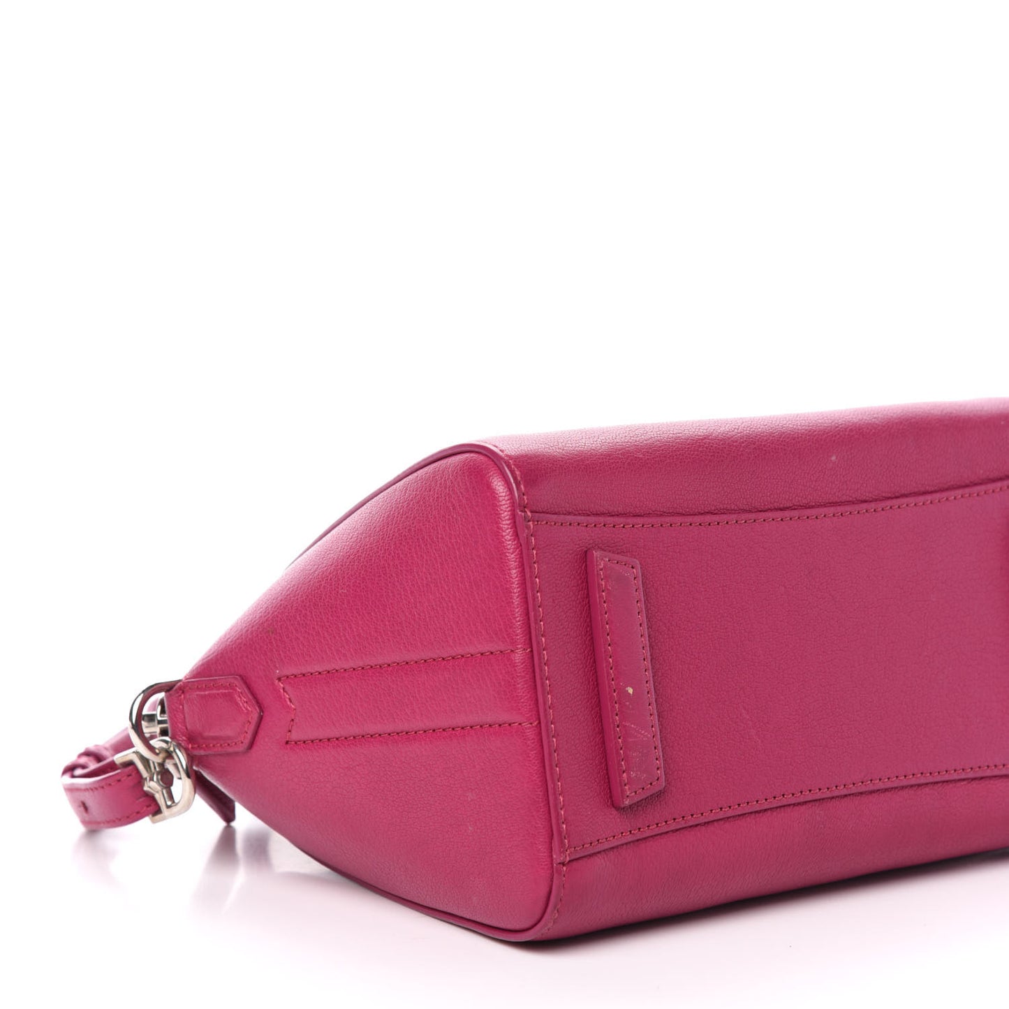 Sugar Goatskin Mini Antigona Fig Pink