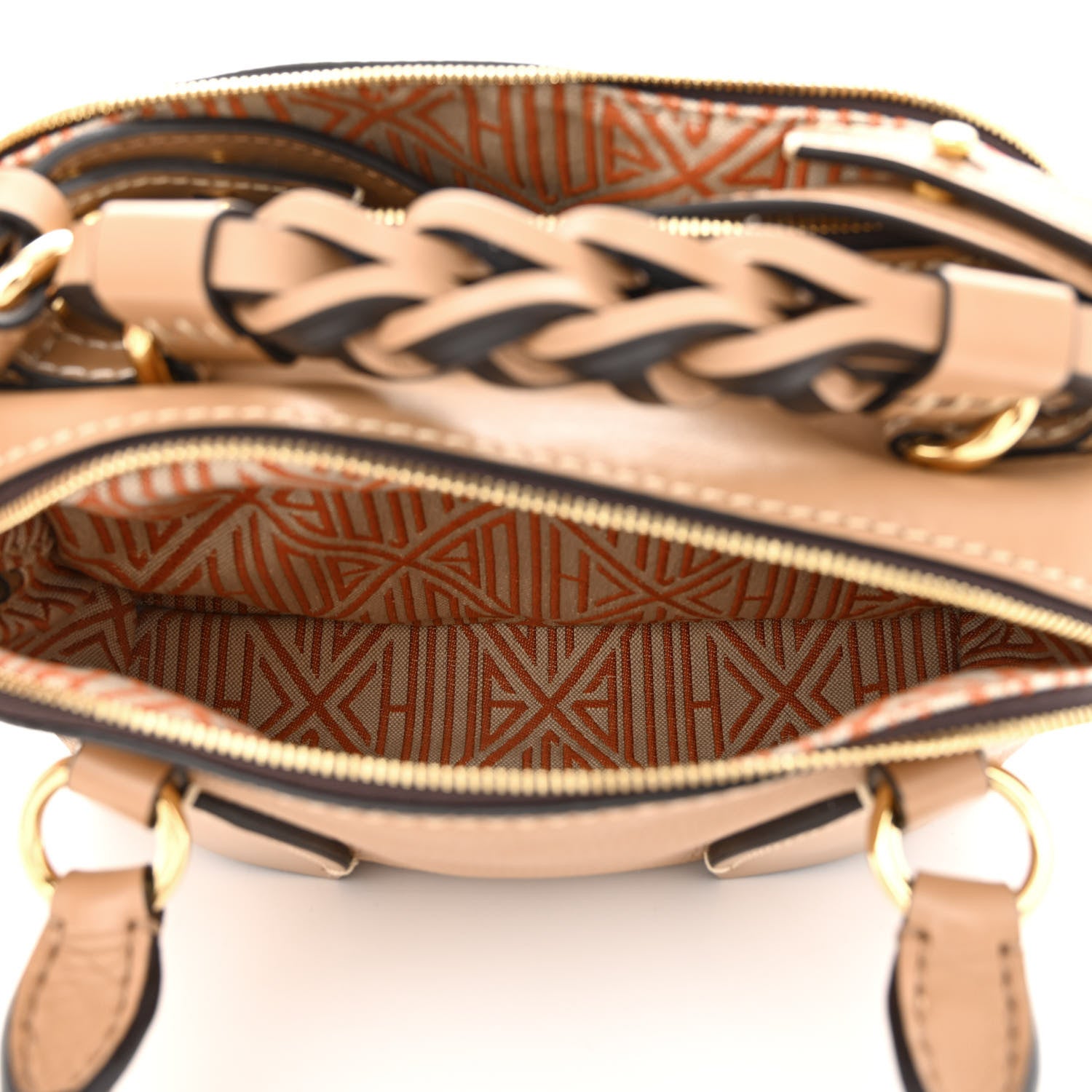 Chloe Calfskin Small Daria Cement Brown 5 of 11