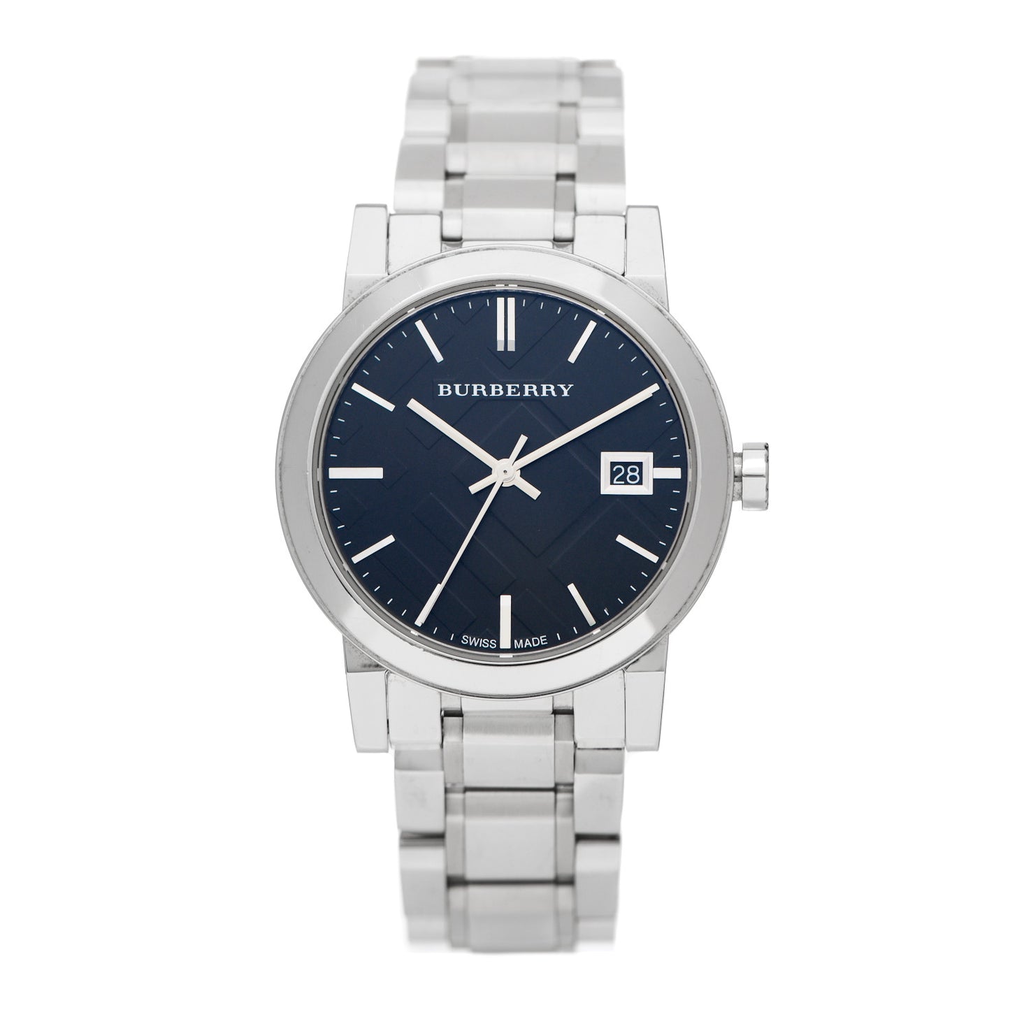 Stainless Steel 34mm The City Quartz Watch Black BU9101