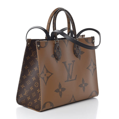 Louis Vuitton Reverse Monogram Giant Onthego MM 3 of 9