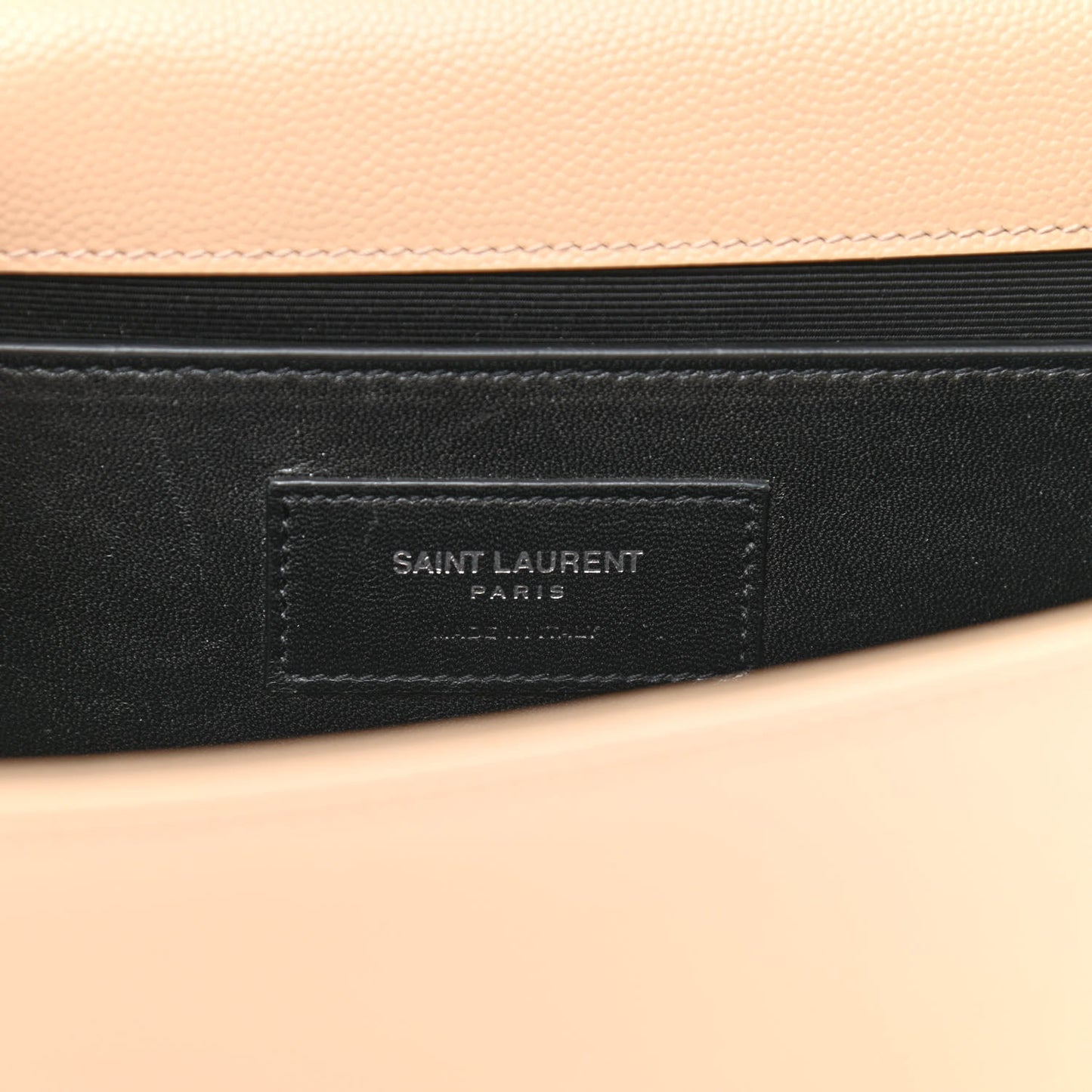 Grain De Poudre Medium Classic Monogram Kate Satchel Sable Beige