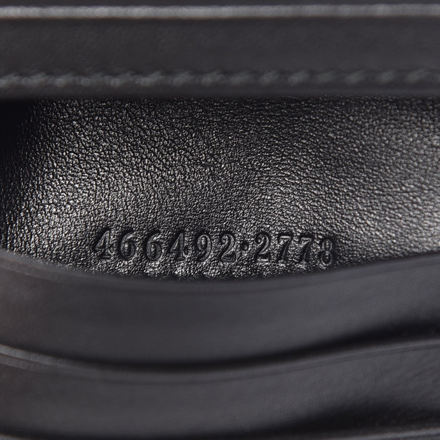 Calfskin Matelasse GG Marmont Card Case Wallet Black