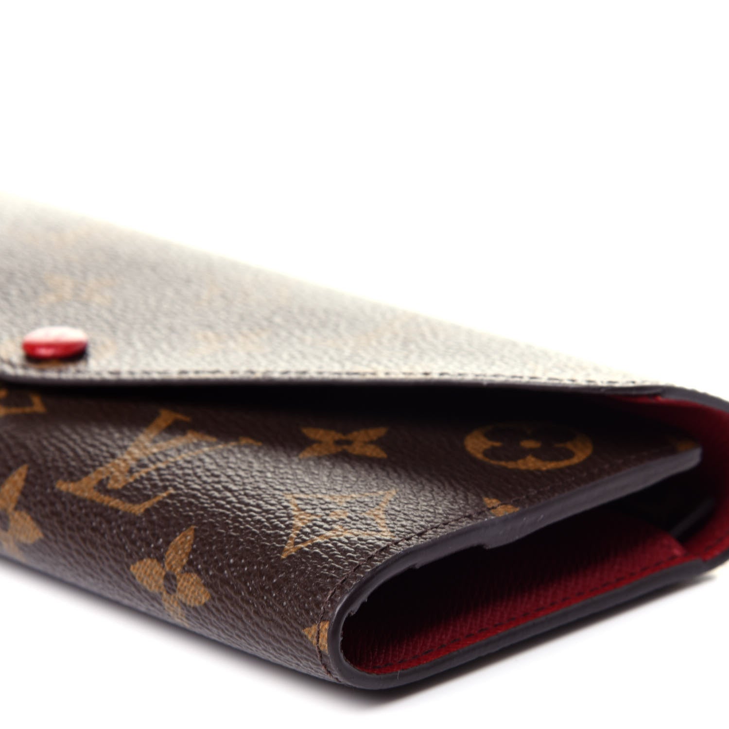 Louis Vuitton Monogram Josephine Wallet Red 10 of 15
