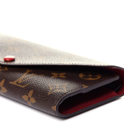Louis Vuitton Monogram Josephine Wallet Red 10 of 15