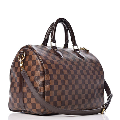 Louis Vuitton Damier Ebene Speedy Bandouliere 30 3 of 17