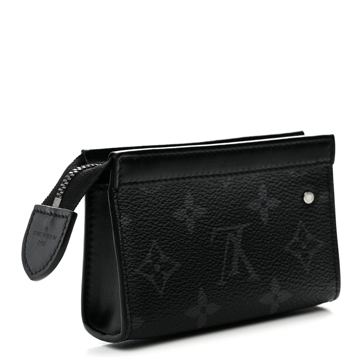 Monogram Eclipse Key Pouch Voyage