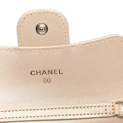 Chanel Metallic Lambskin Quilted Flap Chain Waist Bag Gold 6 of 11