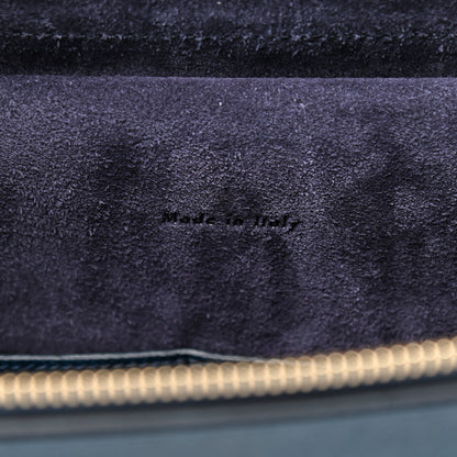 Celine Grained Calfskin Mini Belt Bag Steel Blue 9 of 9