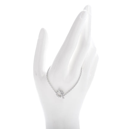Hermes 18K White Gold Diamond Finesse Bracelet SH 2 of 5