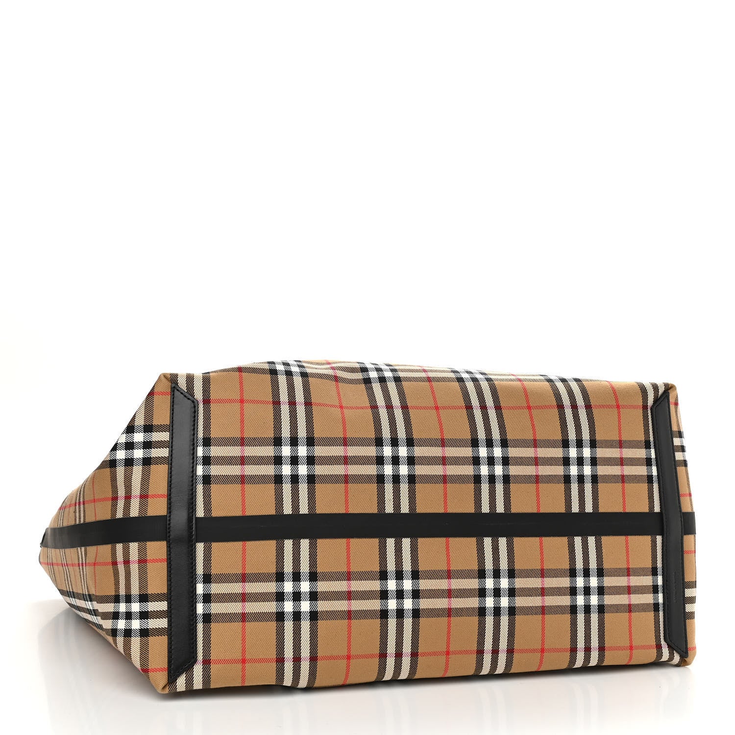 Burberry Vintage Check Extra Large The Giant Reversible Tote Antique Yellow 6 of 19
