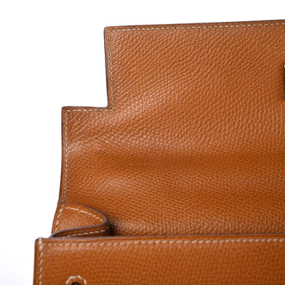 Hermes Courchevel Kelly Sellier 28 Gold 9 of 50