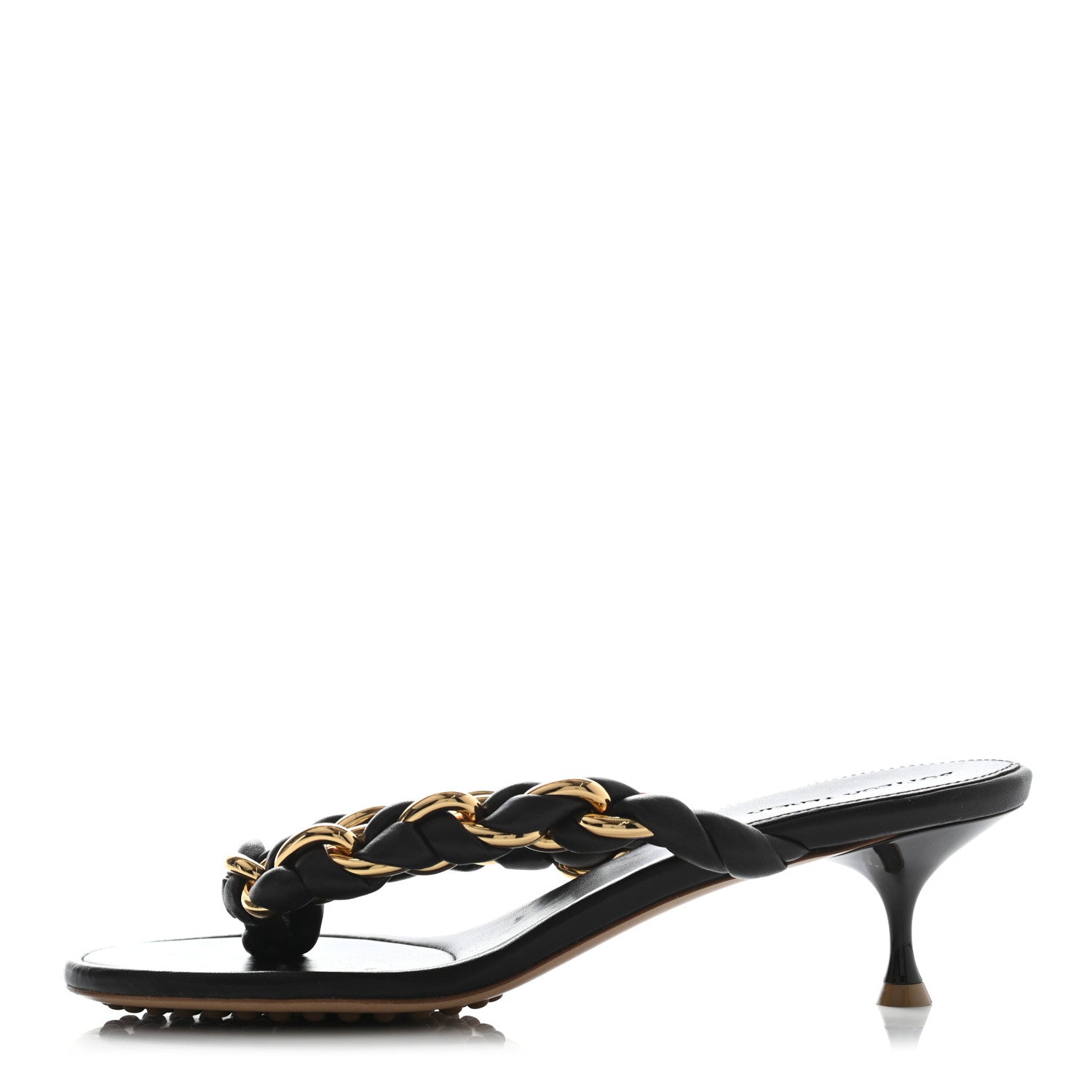 Bottega Veneta Nappa Dot Sandals 40 Fondant 1 of 8