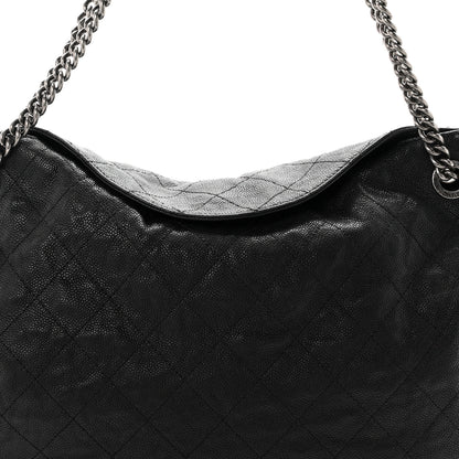 Chanel Caviar Quilted Simply CC Hobo Black 7 of 9