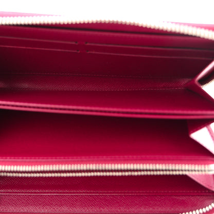 Louis Vuitton Epi Zippy Wallet Fuchsia 5 of 8