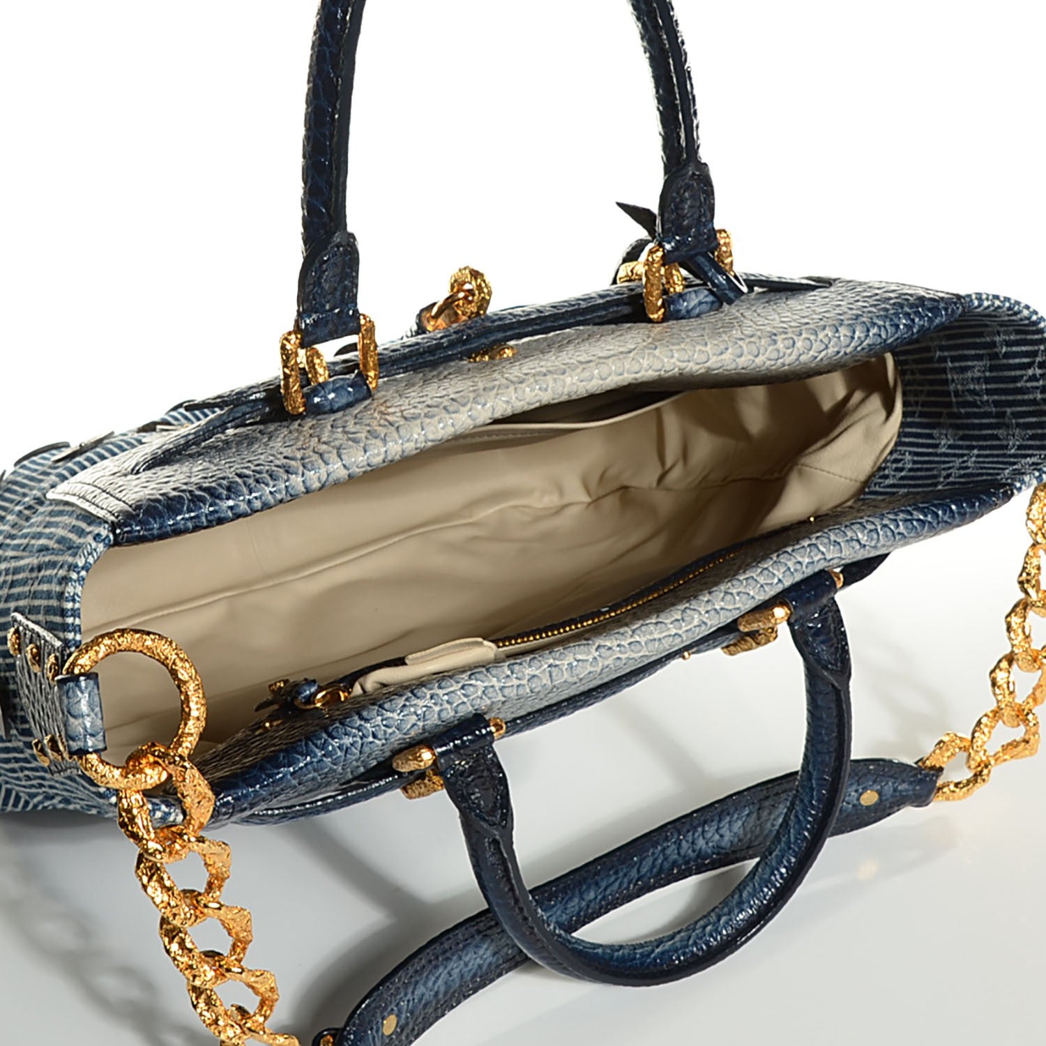 Louis Vuitton Denim Stripes Corsaire Polka Dot Besace 12 of 14