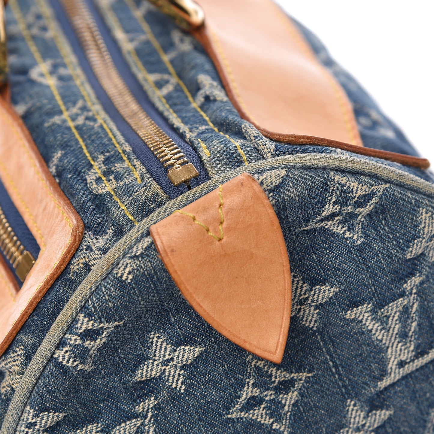 Monogram Denim Neo Speedy Blue