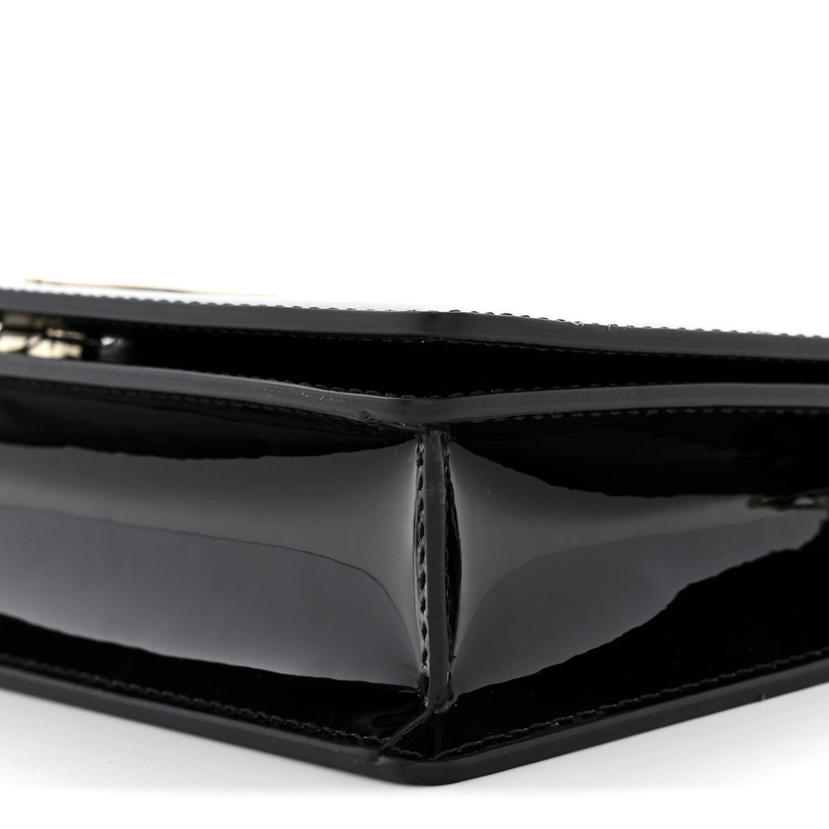 Christian Louboutin Patent Bettina Clutch Black 9 of 10