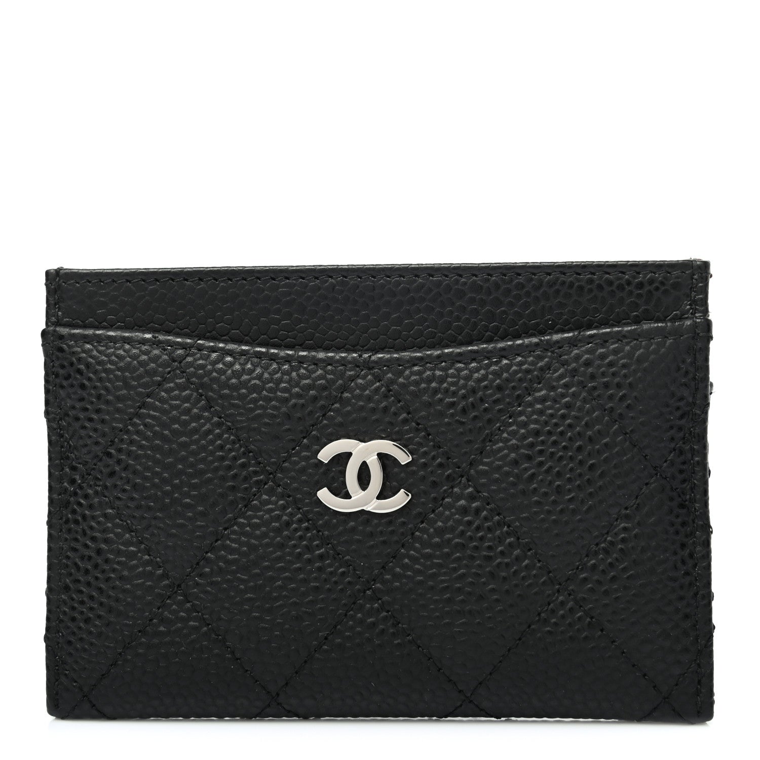 Chanel Caviar Quilted Card Holder Black 1 of 9