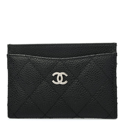 Chanel Caviar Quilted Card Holder Black 1 of 9
