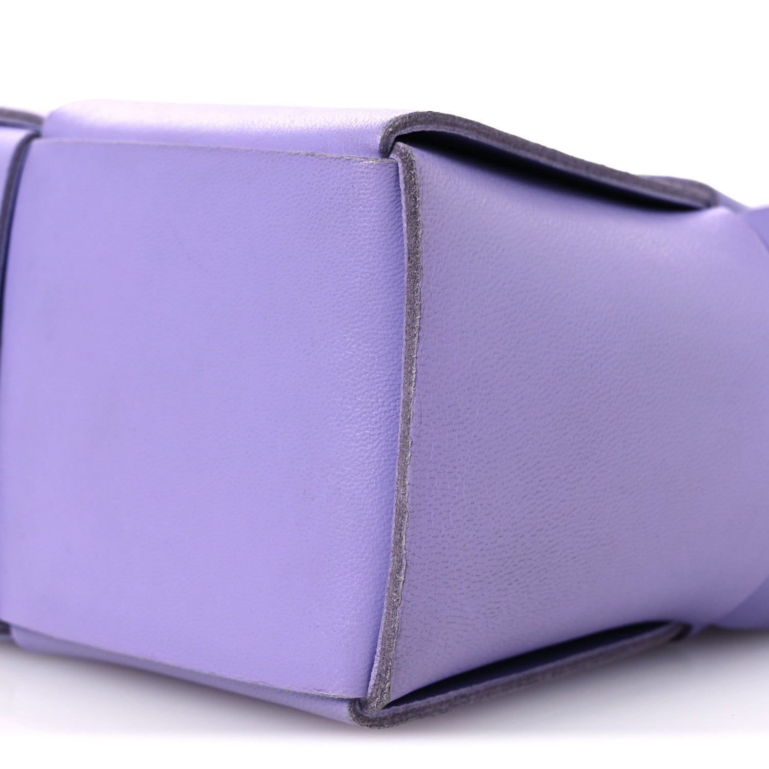 Bottega Veneta Calfskin Maxi Intreccio Mini Arco Tote Wisteria 11 of 13