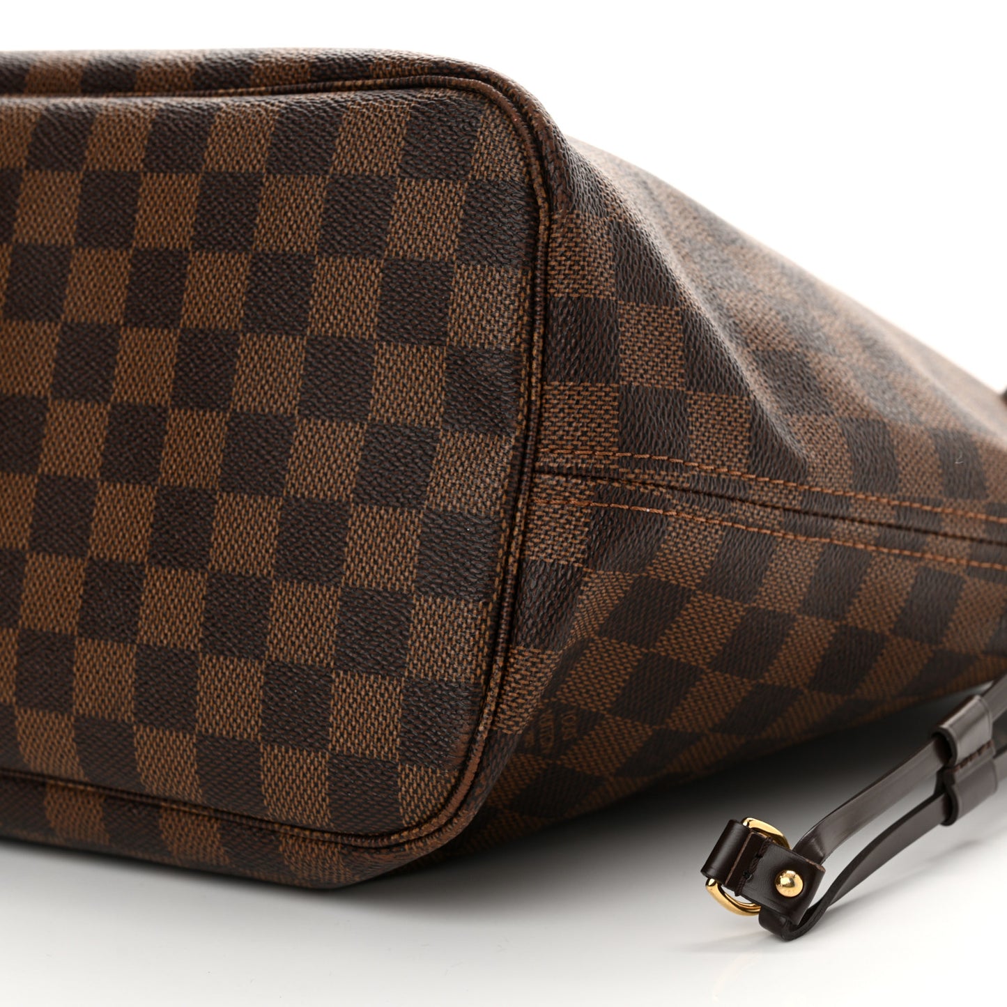 Damier Ebene Neo Neverfull MM Rose Ballerine