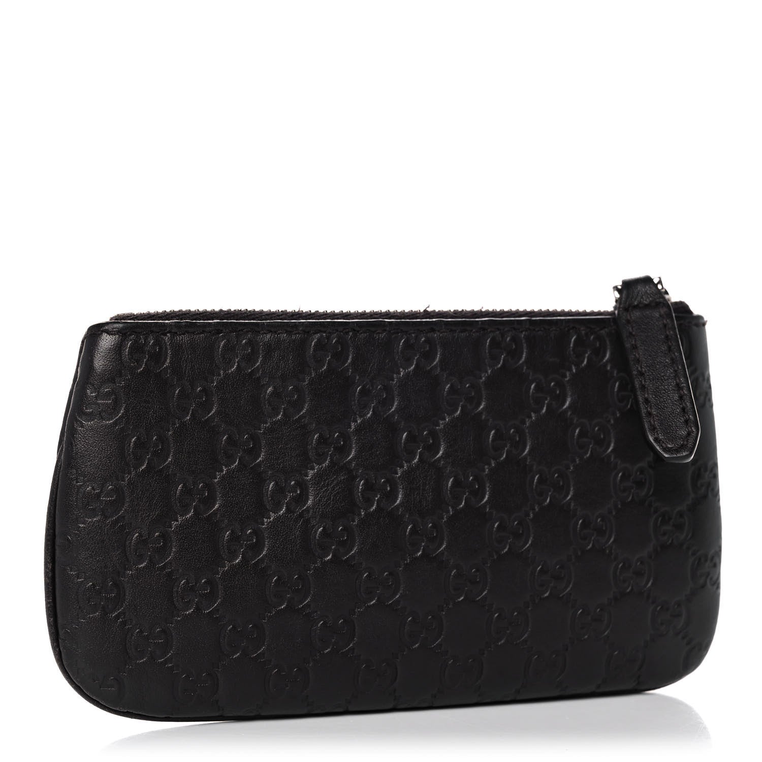 Gucci Microguccissima Key Ring Coin Case Black 3 of 12