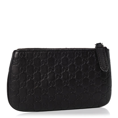 Gucci Microguccissima Key Ring Coin Case Black 3 of 12