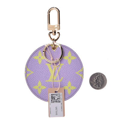 Louis Vuitton Monogram Giant Bag Charm Key Holder Pink Lilac 2 of 3