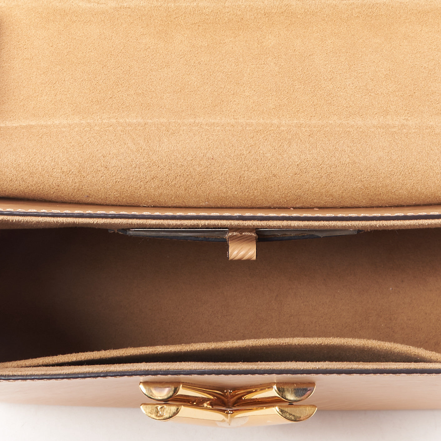 Louis Vuitton Epi Twist Shoulder Bag MM Camel 7 of 9