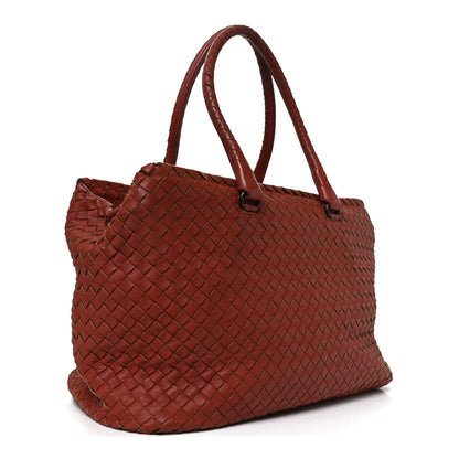 Bottega Veneta Nappa Intrecciato Boston Brique 3 of 11