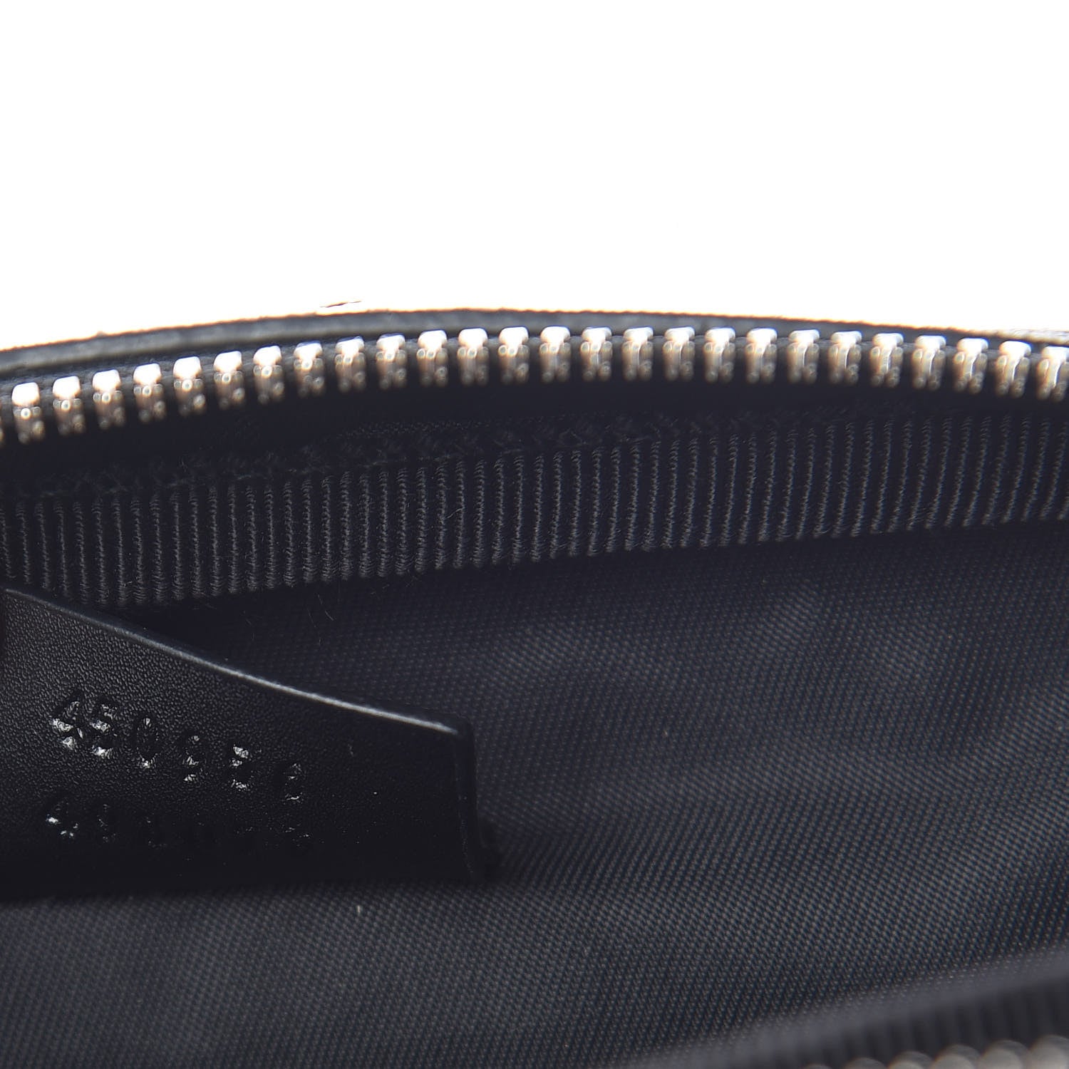 Gucci GG Supreme Monogram Web Belt Bag Black 9 of 14