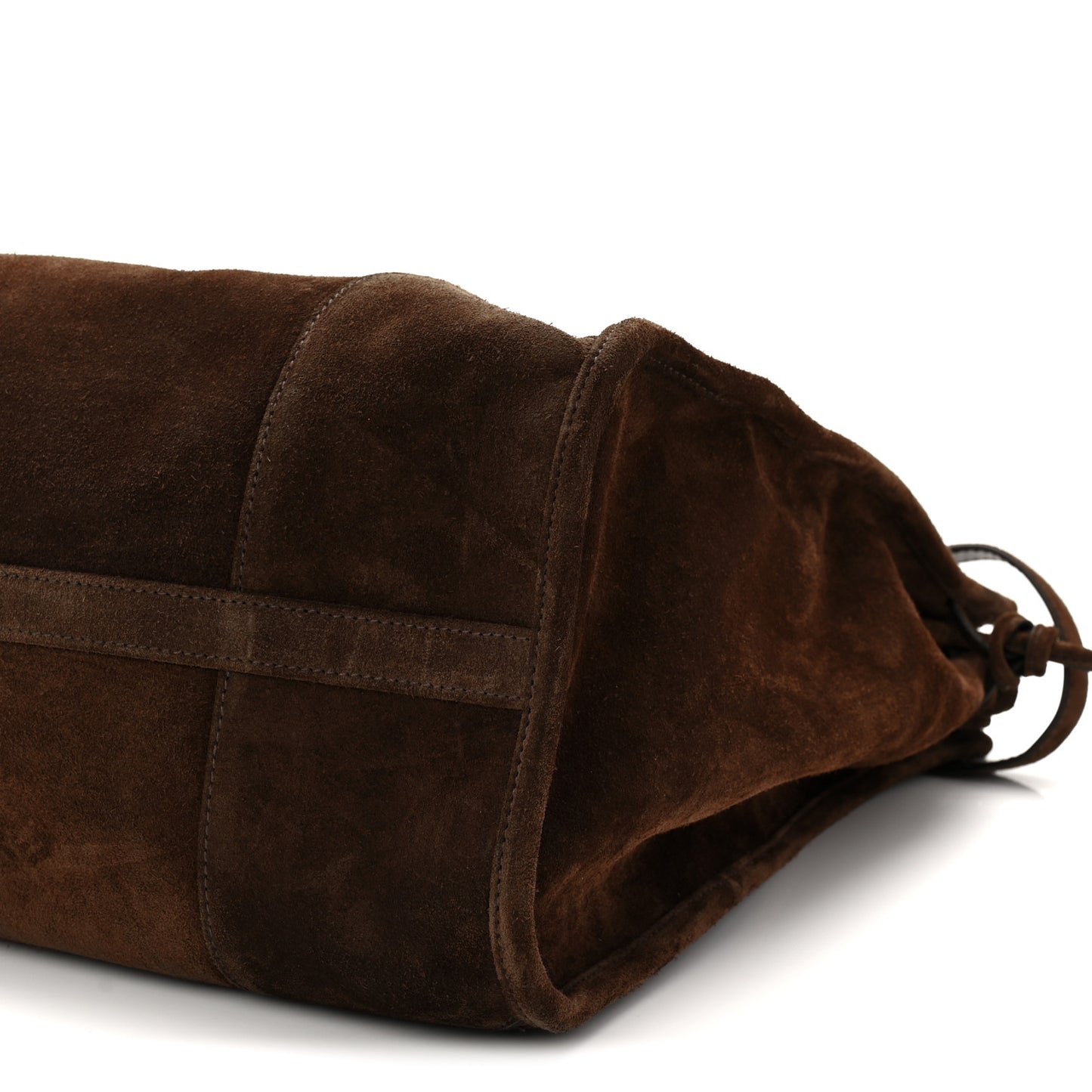 Suede Bonnie Tote Cocoa Brown