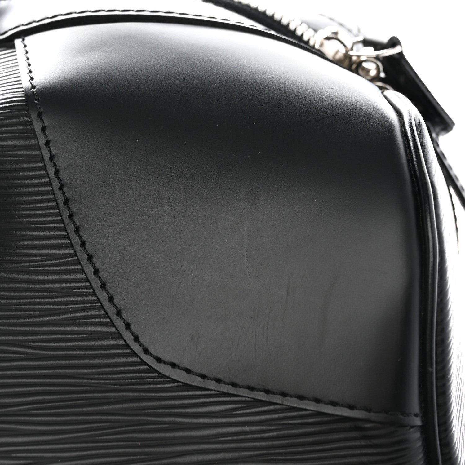 Louis Vuitton Epi Sac Bourget 50 Black 12 of 15