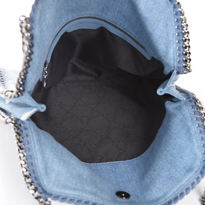 Stella McCartney Denim Star Small Falabella Tote Blue 5 of 8