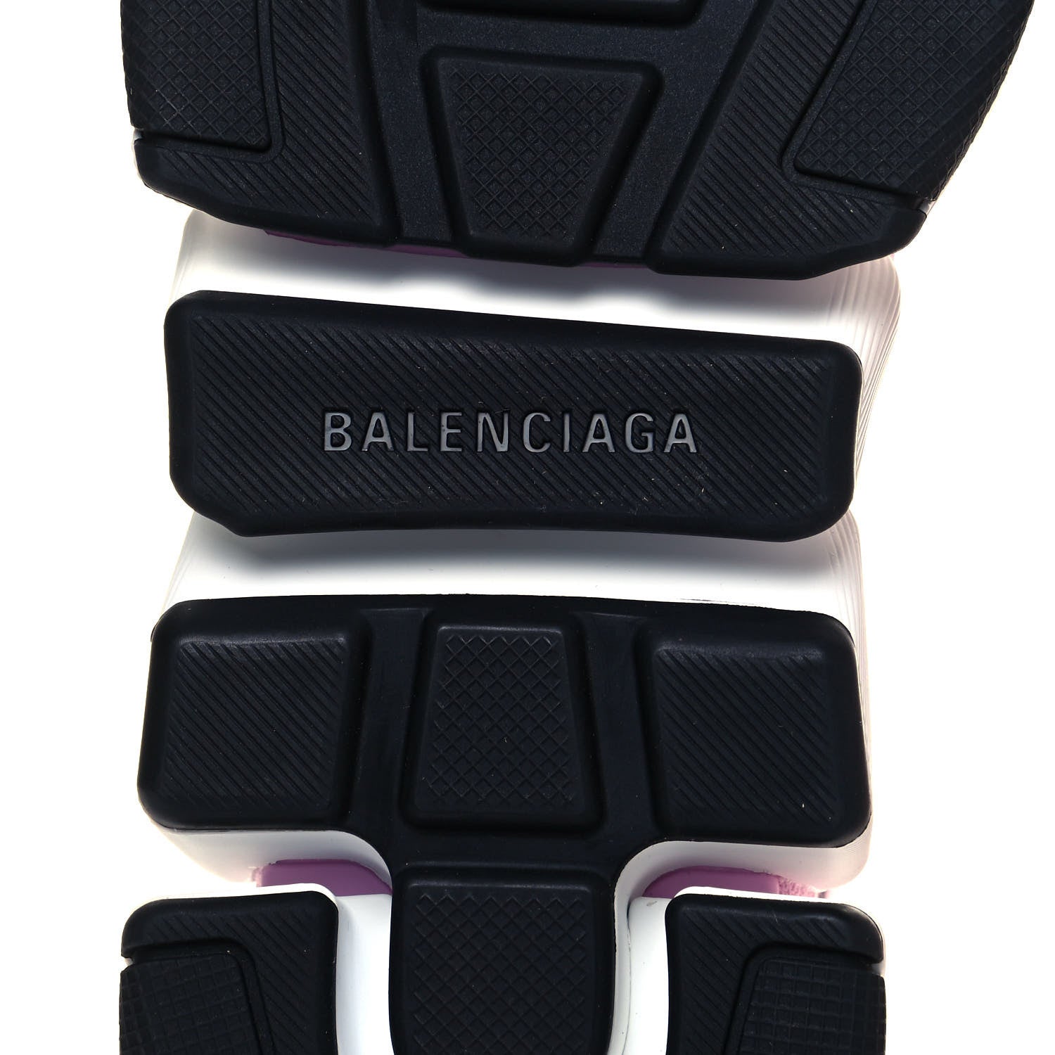 Balenciaga Technical 3D Recycled Knit Striped Womens Speed 2.0 Sneakers 38 Sweet Lilac Multicolor 6 of 7