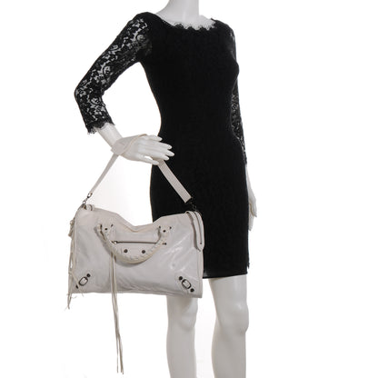 Balenciaga Agneau City White 2 of 11