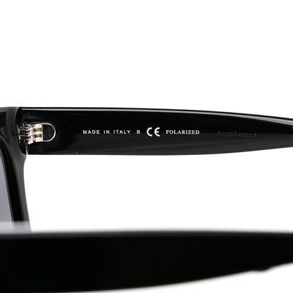 Chanel Acetate Polarized Square CC Sunglasses 5380 Black 6 of 8