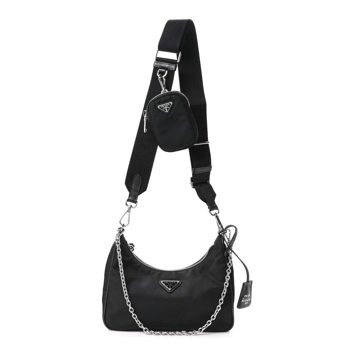 Prada Nylon Re-Edition 2005 Shoulder Bag Black 1 of 10