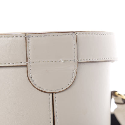 Stella McCartney Eco Soft Alter Nappa Perforated Logo Bucket Bag White 12 of 13