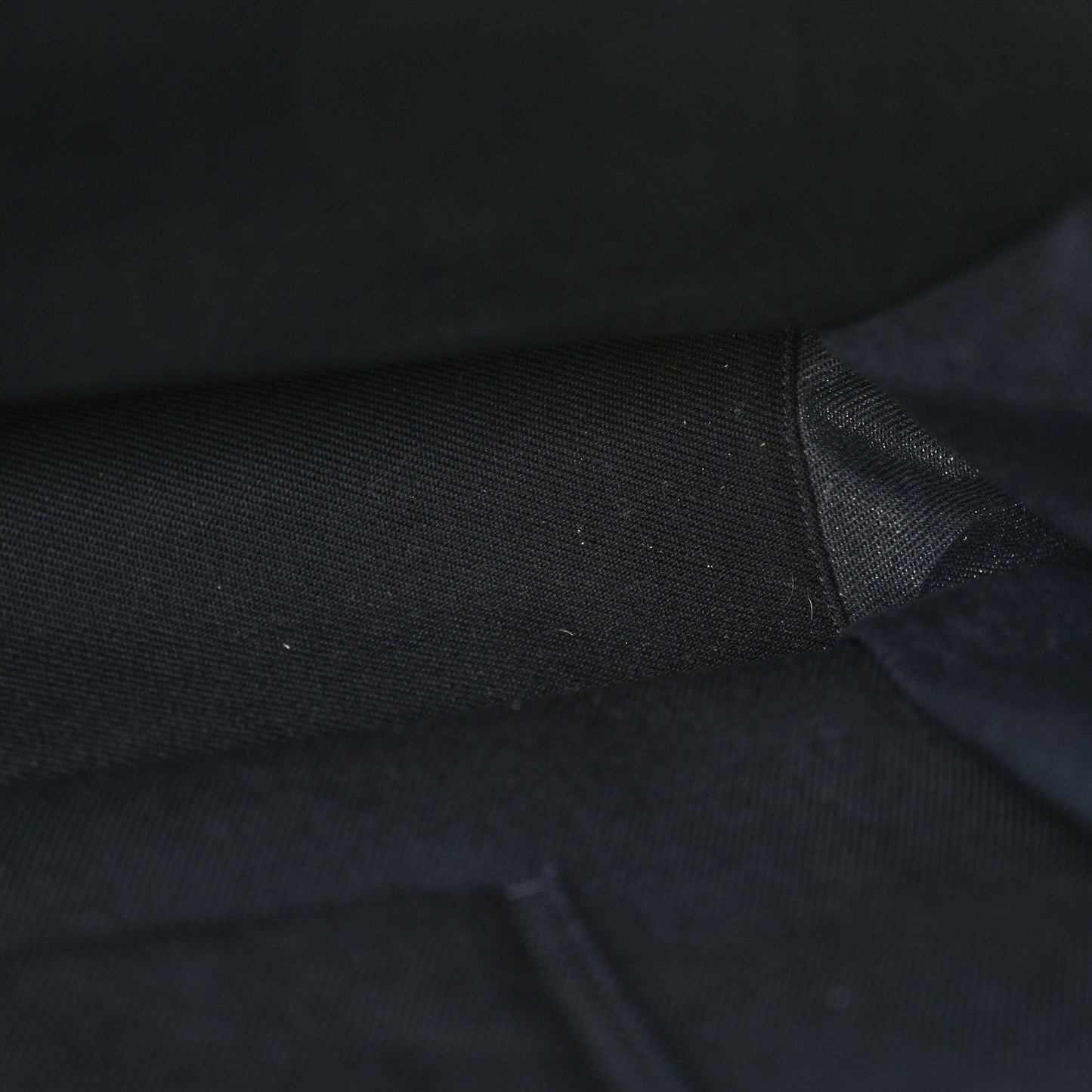 Linen Calfskin Rive Gauche Tote Navy