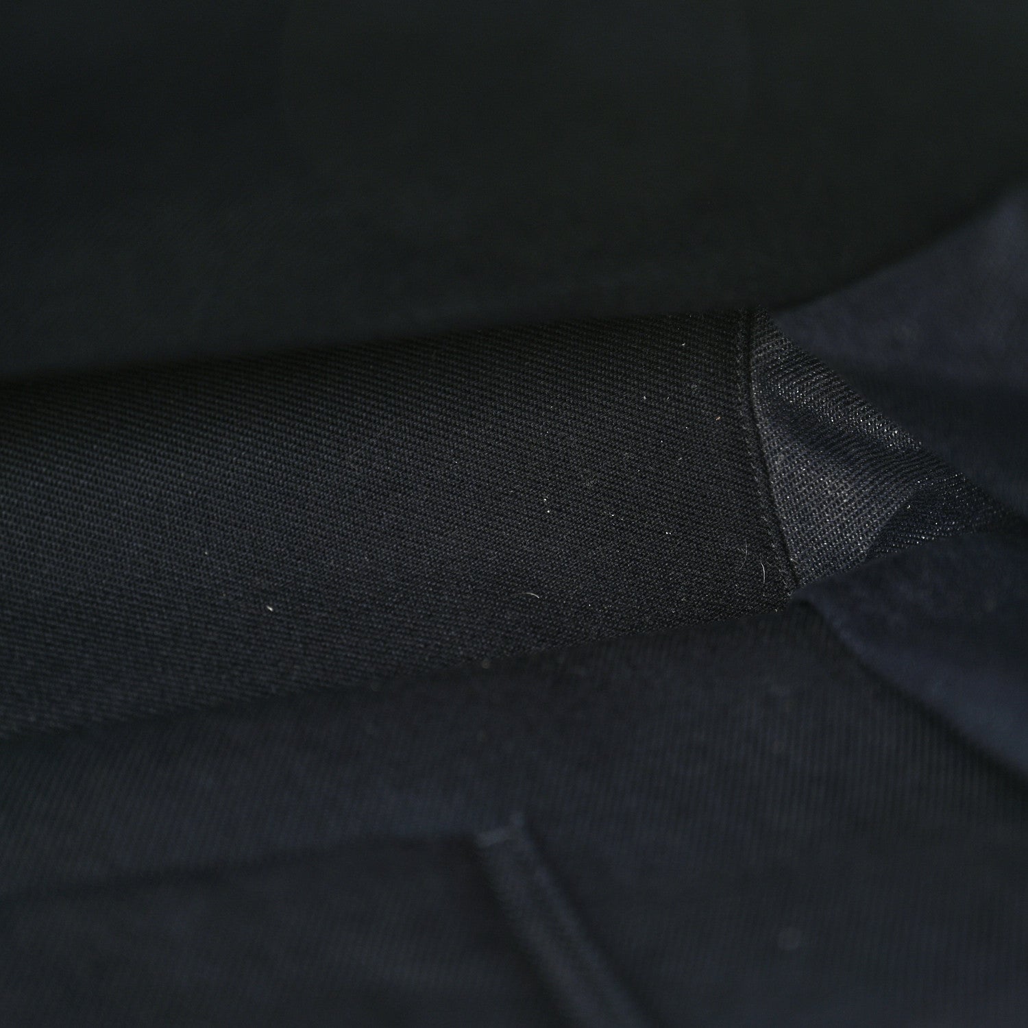 Saint Laurent Linen Calfskin Rive Gauche Tote Navy 12 of 12
