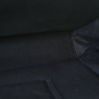 Saint Laurent Linen Calfskin Rive Gauche Tote Navy 12 of 12