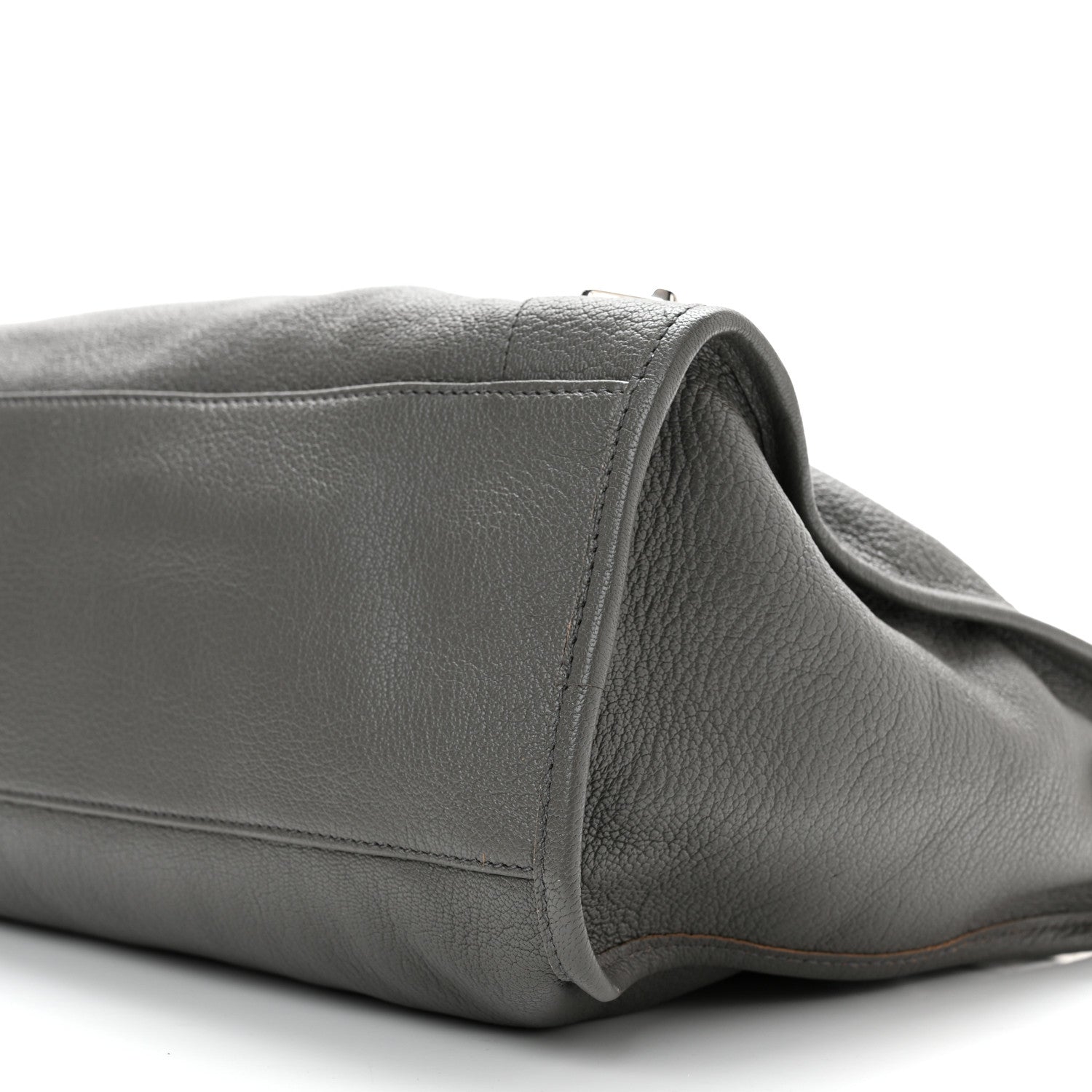 Balenciaga Chevre Silver Metallic Edge Hardware City Gris Acier 10 of 12